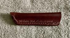 Matthew Lesniewski ML Knives Custom Forged Carry Spike And Pocket Sheath Mint