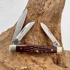 Case XX USA 6333 SS 3 Blade Small Stockman 2014 Folding Pocket Knife (95)