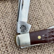 Case XX USA 6333 SS 3 Blade Small Stockman 2014 Folding Pocket Knife (95)