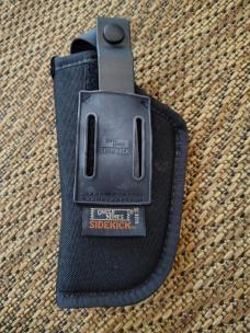 Uncle Mikes 7115-1 RH High Ride Thumb Break Holster for 3 3/4-4 1/2 Barrel Large Autos
