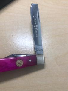 German Boker Purple Smooth Bone Razor Jack 