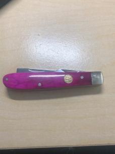 German Boker Purple Smooth Bone Razor Jack 