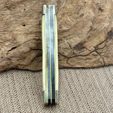 Sears Stockman USA 95303 Vintage Pocket Knife 3 Carbon Steel Blades Delrin (113)