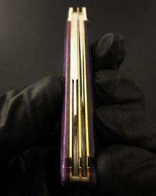 1/83 Great Eastern Cutlery Northfield #14 Purple Phlox Smooth Bone Gentlemen's Jack GEC 143223