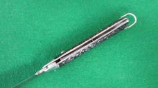 VERY RARE Large 5" PRESTO Geo. Schrade Paratrooper COMMANDO ETCHED w/Bail !