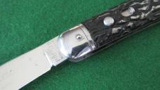 VERY RARE Large 5" PRESTO Geo. Schrade Paratrooper COMMANDO ETCHED w/Bail !