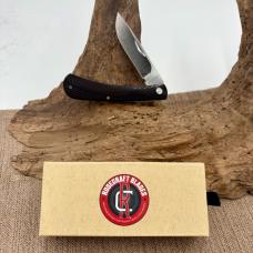 RoseCraft Blades Overall Creek Farm Hand Black Sandalwood RCT022-BSW Knife