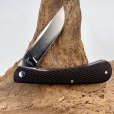 RoseCraft Blades Overall Creek Farm Hand Black Sandalwood RCT022-BSW Knife