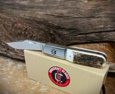 RoseCraft Blades Stag Otter Creek Barlow RCT020-STG D2 Clip Point Blade