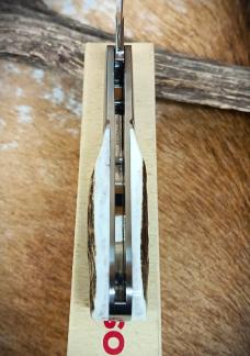 RoseCraft Blades Stag Otter Creek Barlow RCT020-STG D2 Clip Point Blade