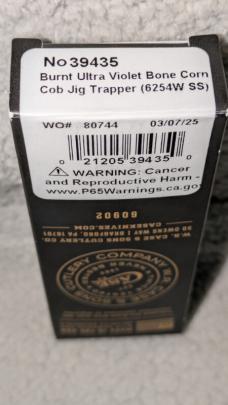 Case XX 2025 Peanut Butter Jelly Trapper SMKW SFO