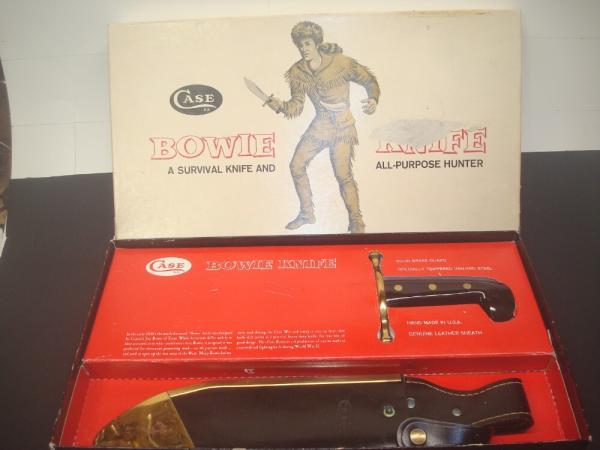 Case XX 1836 Vintage Bowie Knife & Scabbard in Original Box