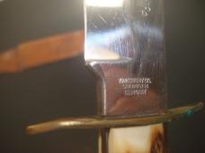 Original Bowie Knife 706 York Cutlery Co. Solingen Germany with Sheath