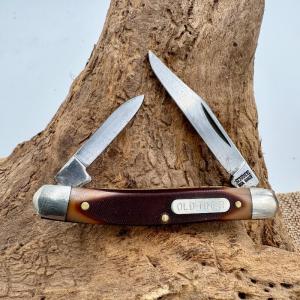 Schrade USA 104OT Vintage Old Timer 2 Blade Minuteman Folding Pocket Knife (130)