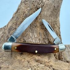 Schrade USA 104OT Vintage Old Timer 2 Blade Minuteman Folding Pocket Knife (130)