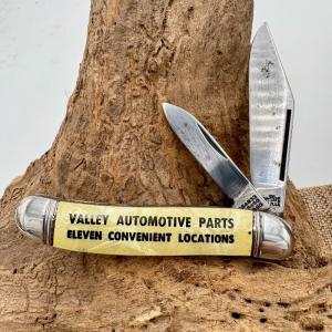 Imperial USA Prov RI Dogleg Jack Vintage 2 Blade Folding Pocket Knife 148