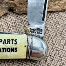 Imperial USA Prov. R.I. Dogleg Jack Vintage 2 Blade Folding Pocket Knife (148)