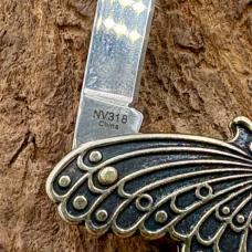 Butterfly Novelty Knife Co Folder Single Blade Folding Pocket Knife NV318