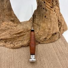 Case XX 1940 - 1965  Vintage Fixed Blade Hunter Stacked Leather Handle Knife A10