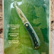 COLEMAN ARETE BLACK FOLDING POCKET KNIFE 3 1/4