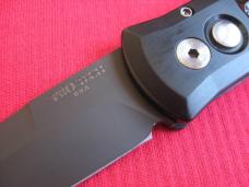 Early Pro-Tech 962 Godfather - Amber Jigged Bone ProTech Switchblade Knife - New In Box !