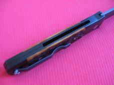 Early Pro-Tech 962 Godfather - Amber Jigged Bone ProTech Switchblade Knife - New In Box !