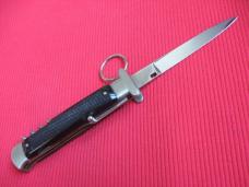 Vintage French Cartailler-Deluc 4 Blade Ring Pull Stiletto Switchblade Knife - New in Box.