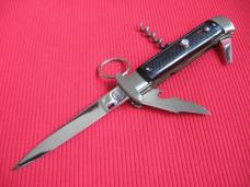 Vintage French Cartailler-Deluc 4 Blade Ring Pull Stiletto Switchblade Knife - New in Box.