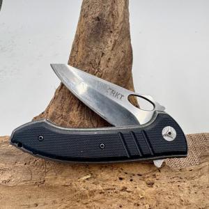 CRKT 5820 Avant Tac Knife G10 Plain Edge Folding LinerLock 8Cr14MoV Blade (7)