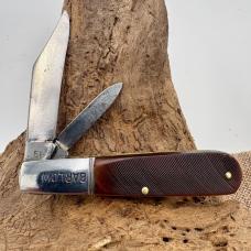 Camillus N.Y. Vtg Barlow USA 51 Folding 2 Blade Pocket Knife Sawcut Handle (164)