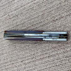 Camillus N.Y. Vtg Barlow USA 51 Folding 2 Blade Pocket Knife Sawcut Handle (164)