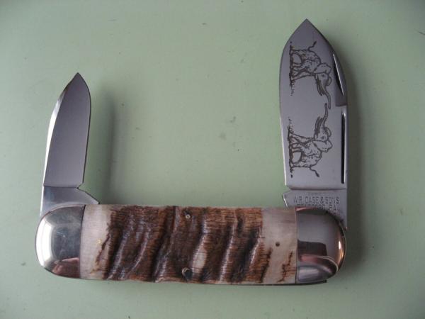 CASE CLASSIC 1996 FIGHTING ELEPHANT TOE RAMS SHEEPHORN 1 OF3