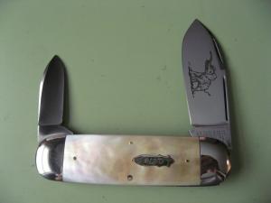 CASE CLASSIC 1996 ELEPHANT TOE GOLD LIP PEARL 1 OF4