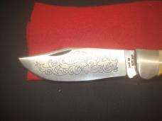 Case XX 5172 SSP Scroll 3 Dot (1977) Stag Clasp 5 1/2"