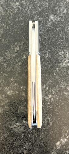 Great Eastern Cutlery Tidioute 153117 Sheepfoot Barlow Smooth Bone, Rare 1 of 10 TC Barlow GEC 15