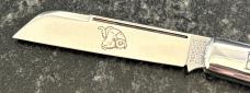 Great Eastern Cutlery Tidioute 153117 Sheepfoot Barlow Smooth Bone, Rare 1 of 10 TC Barlow GEC 15
