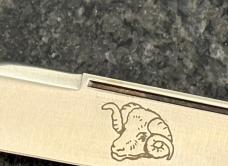 Great Eastern Cutlery Tidioute 153117 Sheepfoot Barlow Smooth Bone, Rare 1 of 10 TC Barlow GEC 15