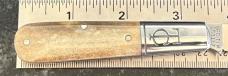 Great Eastern Cutlery Tidioute 153117 Sheepfoot Barlow Smooth Bone, Rare 1 of 10 TC Barlow GEC 15