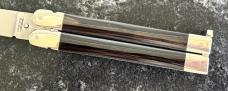 Parker Gypsy Balisong Butterfly Knife, Beautiful Horn Scales, Japan, Unused