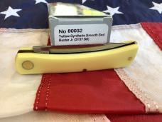 Case xx 3 & 3/4” Sod Buster Jr (MDL# 3137) Knife with Yellow Synthetic Handles -NOS in Orig box