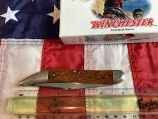 1992 Winchester Large Toothpick By Blue Grass Cutlery (Mdl# 1936) w/ Brown Bone Handles