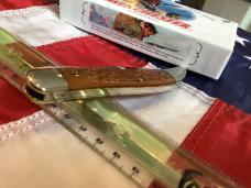 1992 Winchester Large Toothpick By Blue Grass Cutlery (Mdl# 1936) w/ Brown Bone Handles