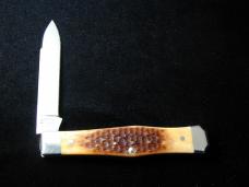 Titusville Cutlery Iron Furnace Jigged Bone Lexingtonian Coffin Jack Knife Rare 1 of 30 COA USA Made
