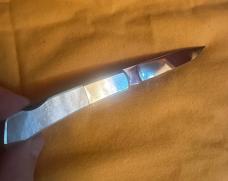 Gerber/Sakai Silver Knight Mother of Pearl Lockback. Beautiful knife in Mint Condition!