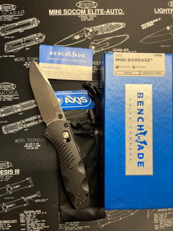 Benchmade 585 MINI-BARRAGE