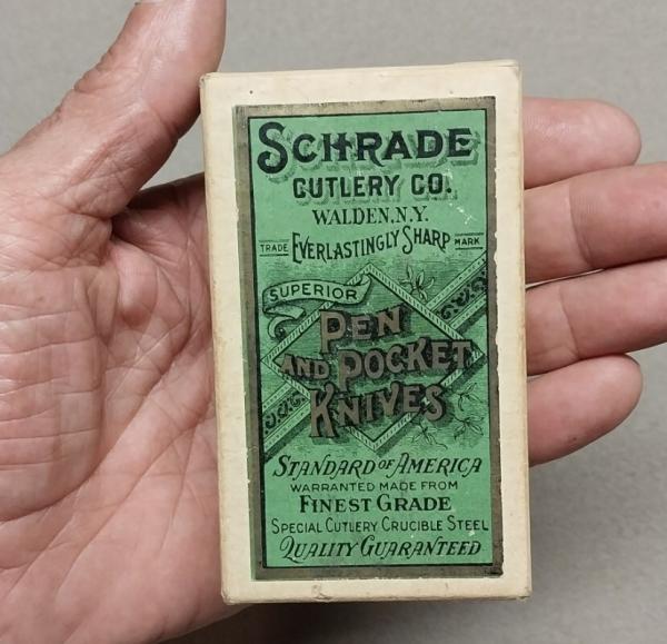 Original Schrade Cut Co Switchblade Knife Box