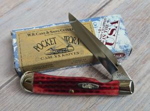 2011 Case XX Pocket Worn Red Bone Trapperlock