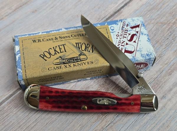 2011 Case XX Pocket Worn Red Bone Trapperlock