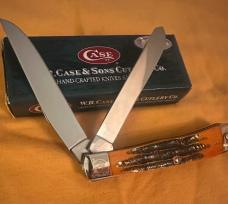 2006 Case XX Autumn Orange Vintage Bone Trapper. Shepherd Hills Club Exclusive w/Serial # & Scrolls.