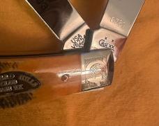 2006 Case XX Autumn Orange Vintage Bone Trapper. Shepherd Hills Club Exclusive w/Serial # & Scrolls.